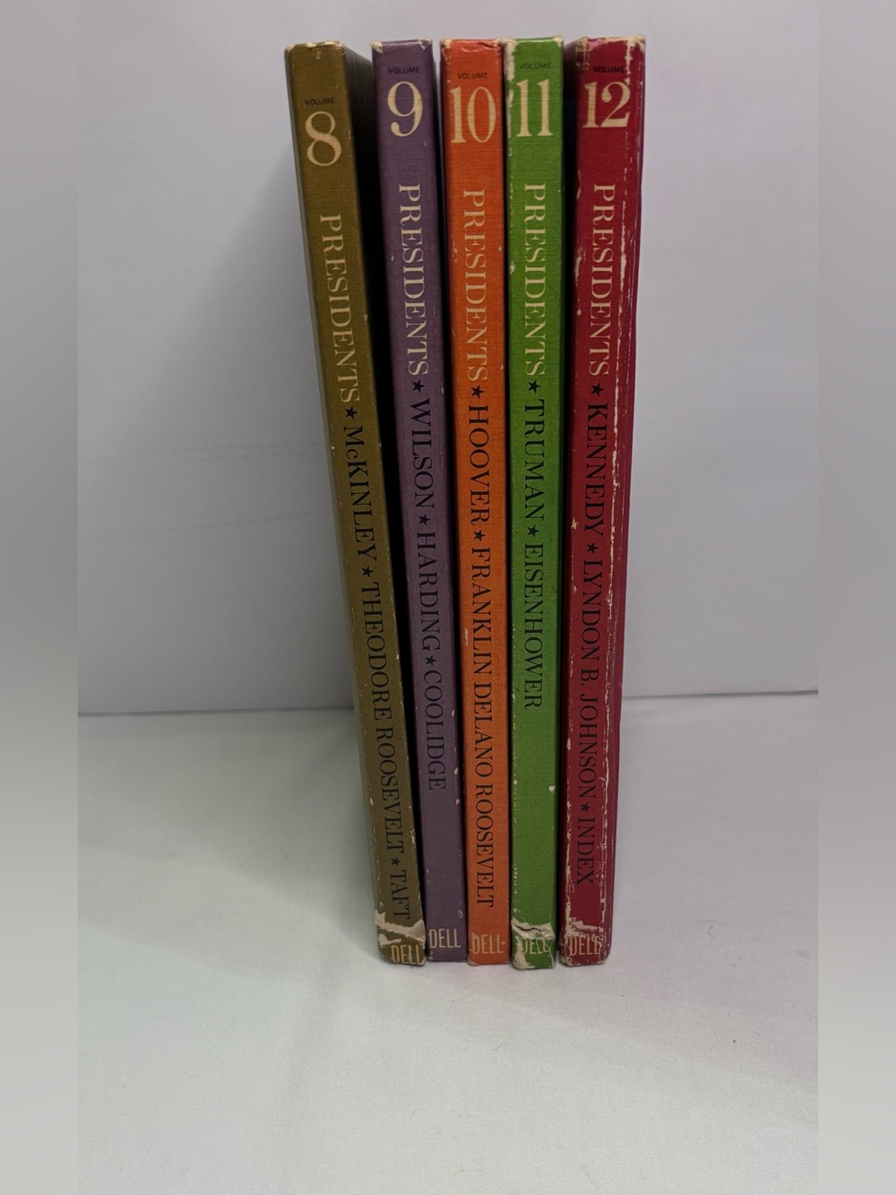 American Heritage Book of Presidents Illustrated Hardcover Vol.# 8,9,10,11,12